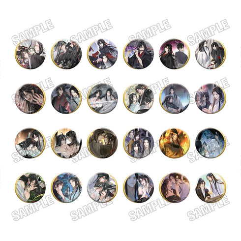 『大河幻想ラジオドラマ魔道祖師』ゴールドメタリック缶バッジコレクション【完結記念展ver.】三期【BOX】